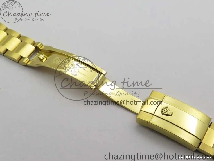 Best AAA Replica Sites YG 326934 Sky-Dweller YG on TravelReady Bracelet 2785 Dial A23J Gold AIF to 1217
